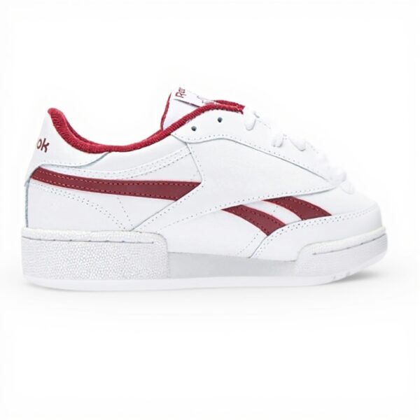 Reebok Club C Revenge Sneaker Unisex Adulto White Borgogna