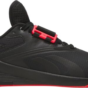 Reebok Lifter Pr III Sneaker Uomo Black Energy Red-0