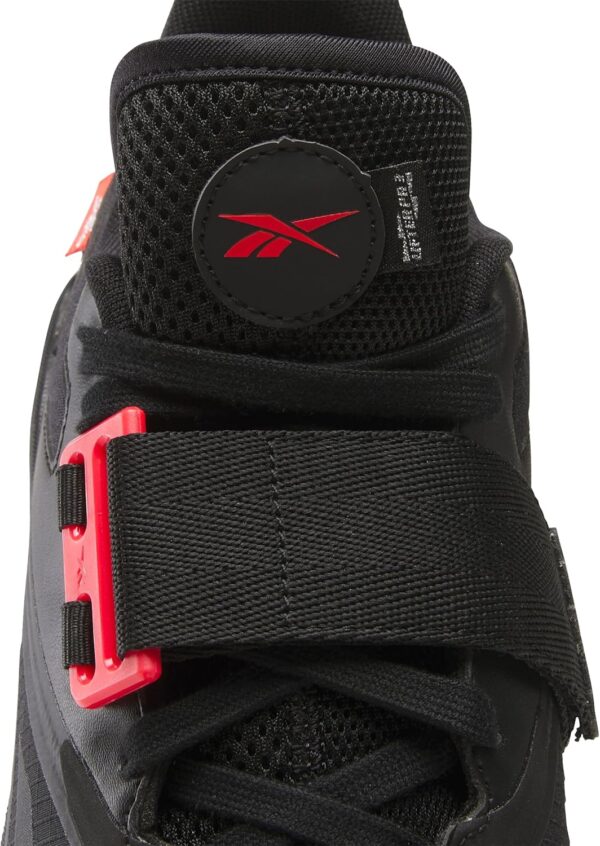 Reebok Lifter Pr III Sneaker Uomo Black Energy Red-3