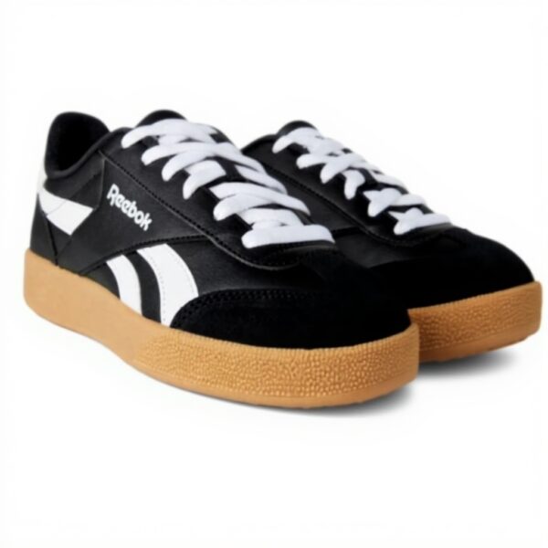 Reebok Smash Edge S Sneaker Uomo Bianco Nero Gomma