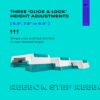 Reebok Step 2021 Piattaforma Fitness Regolabile Adulti-2