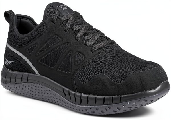 Reebok RB4252 Scarpe Lavoro Punta Acciaio Uomo Grigio Nero-0