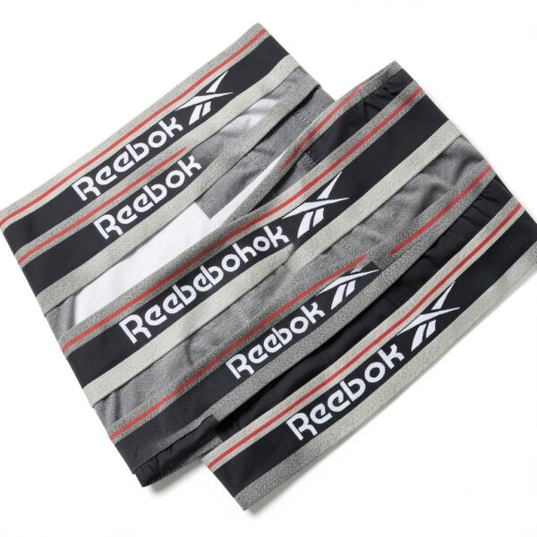 Boxer uomo Reebok cotone elasticizzato confezione 5 pezzi-2