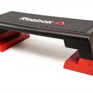 Reebok Step Grigio Arancione Fitness Adulti 3 Altezze-0