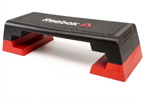 Reebok Step Grigio Arancione Fitness Adulti 3 Altezze-0