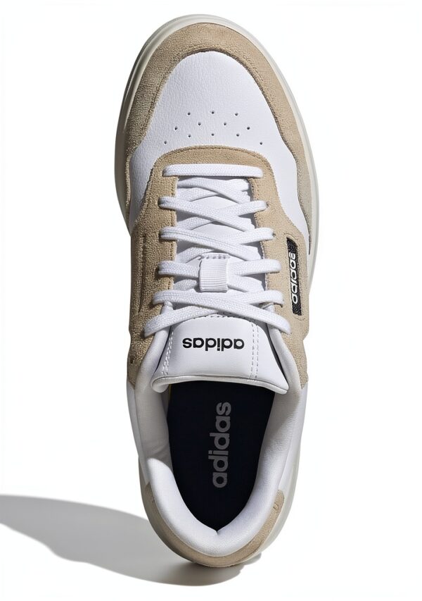 Adidas Sneaker Uomo Cloud White Core Black Gum Scarpe-6