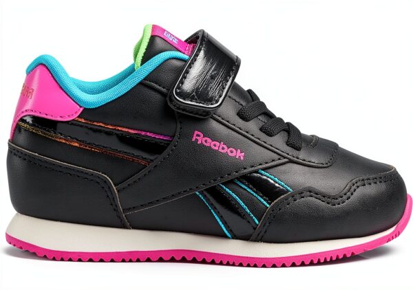 Reebok Sneaker Donna Velcro Gomma Cblack Laspin Cblack-1
