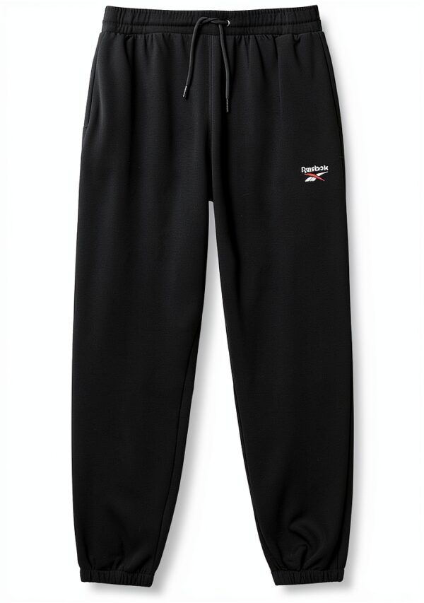 Pantaloni Reebok Donna Nero Rosa Fitness Comodi-0