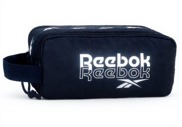 Astuccio triplo Reebok Andrew Blu poliestere organizzazione
