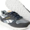 Reebok Sneaker Unisex Nylon Scamosciato Grigio Chalk-2
