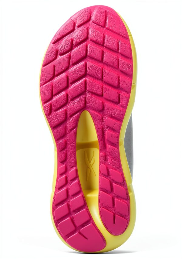 Reebok Sneaker Donna Glitch Aqua Yellow Haze White-1