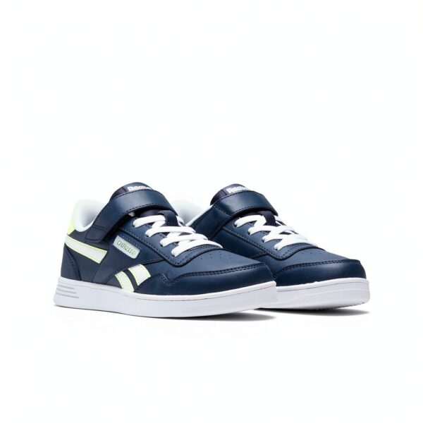 Scarpe da tennis bambini Vectornavy Digitallime White comode-1