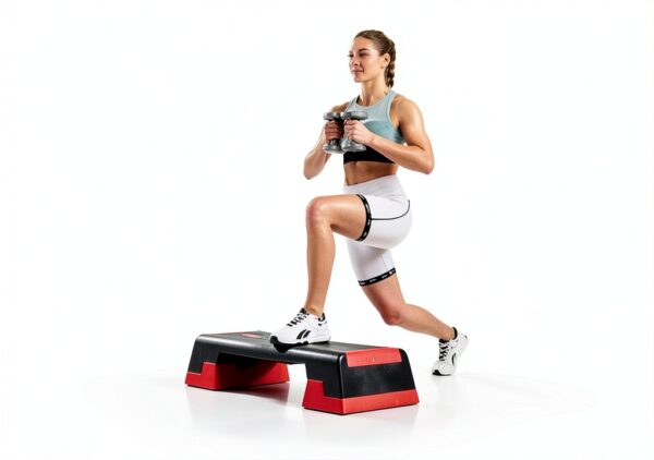 Reebok Step Fitness Piattaforma Regolabile Rosso Adulto-10