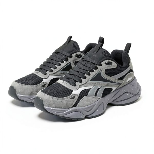 Reebok Sneaker Uomo Gomma Piatto Stringate Pure Grey-2
