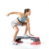 Reebok Step Fitness Piattaforma Regolabile Rosso Adulto-4