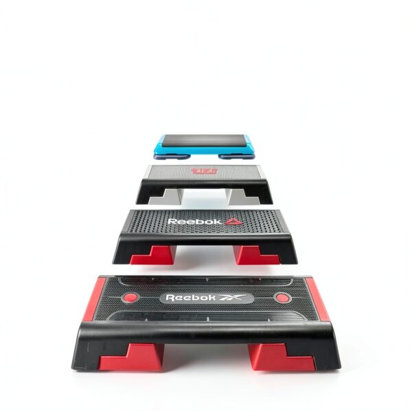 Reebok Step Fitness Piattaforma Regolabile Rosso Adulto-6