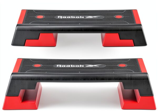 Reebok Step Fitness Piattaforma Regolabile Rosso Adulto-9