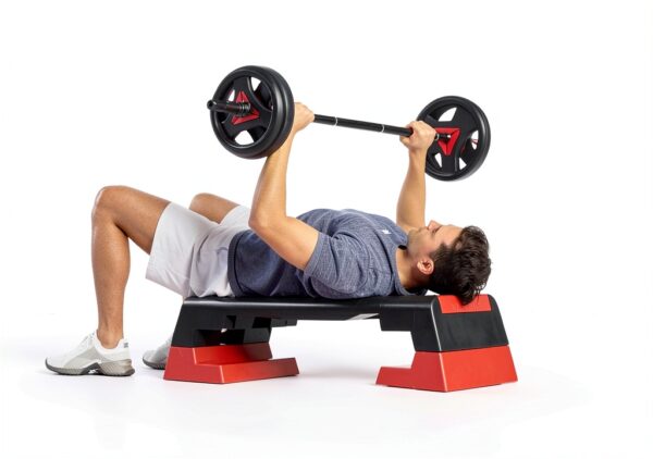 Reebok Step Fitness Piattaforma Regolabile Rosso Adulto-11