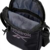 Borsa a tracolla Reebok Nero poliestere regolabile unisex-2