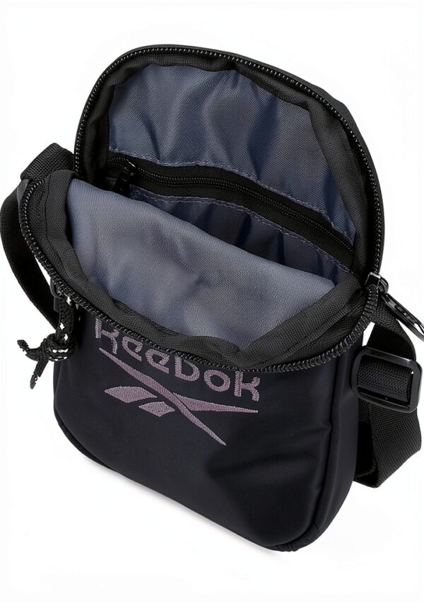 Borsa a tracolla Reebok Nero poliestere regolabile unisex-2