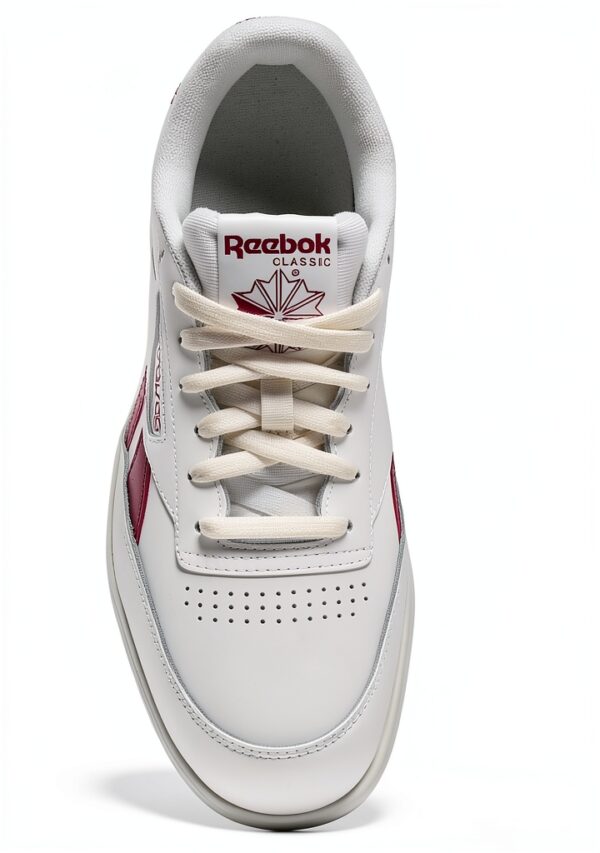 Sneaker donna Reebok in pelle verde scuro-2