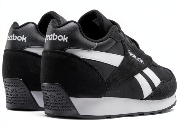 Reebok Sneaker Casual Uomo Core Black White 45.5 EU MemoryTech 2.0-3