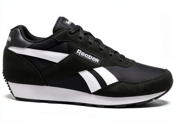 Reebok Sneaker Casual Uomo Core Black White 45.5 EU MemoryTech 2.0-0