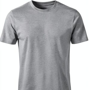 Reebok T Shirt Uomo Versatile Cotone 60%/40% Nero/Bianco/Grigio Marl-0