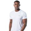 Reebok T Shirt Uomo Versatile Cotone 60%/40% Nero/Bianco/Grigio Marl-2