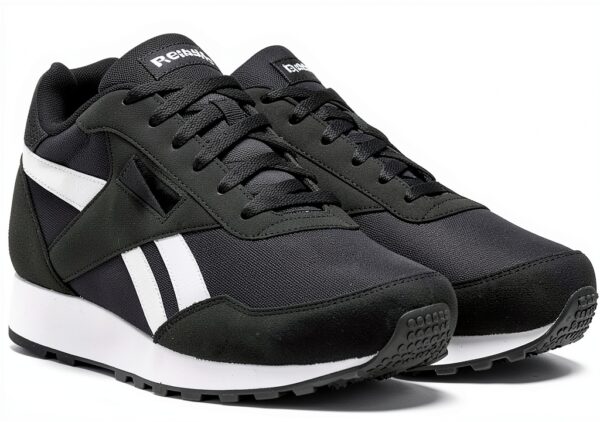 Reebok Sneaker Casual Uomo Core Black White 45.5 EU MemoryTech 2.0-2