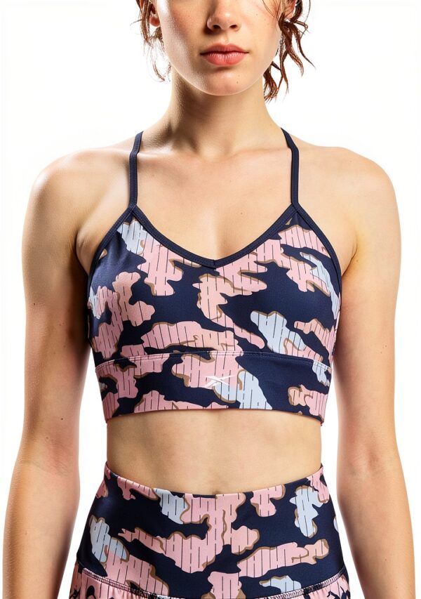Reebok Reggiseno Sportivo Donna Vecnav L Supporto e Comfort Premium-0