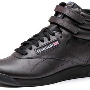 Reebok Freestyle Hi Women Sneaker Pelle Morbida Nero EVA-0