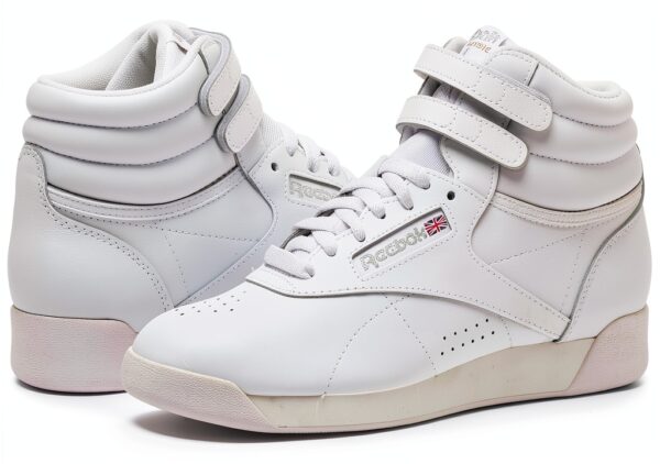 Reebok Freestyle Hi Women Sneaker Donna Pelle Morbida Suola EVA-6