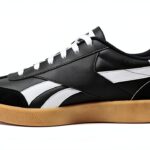 Reebok Smash Edge S Sneaker Unisex Black White Gum Suola Morbida EU-0