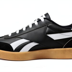 Reebok Smash Edge S Sneaker Unisex Black White Gum Suola Morbida EU-0