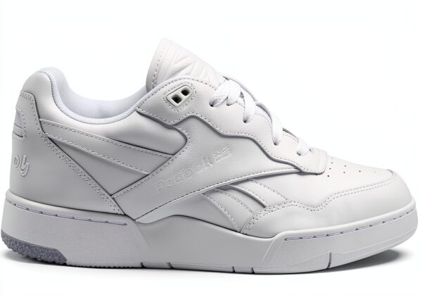Reebok Unisex BB 4000 II Sneaker Bianco Grigio Puro Comfort Premium-0