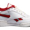 Reebok Club C Revenge Uomo Pelle/Scamosciato Ftwwht VECRED Black 43 EU-3