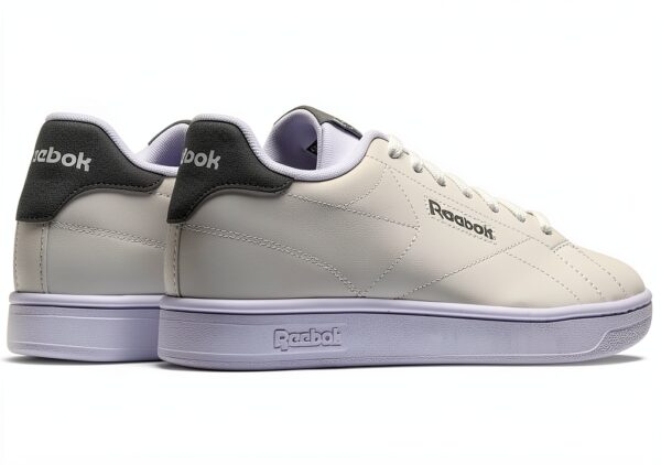 Reebok Court CLN Sneaker Unisex – Bianco Grigio – Stile Casual-2