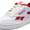 Reebok Club C Revenge Uomo Pelle/Scamosciato Ftwwht VECRED Black 43 EU-0