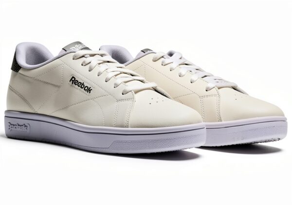 Reebok Court CLN Sneaker Unisex – Bianco Grigio – Stile Casual-1