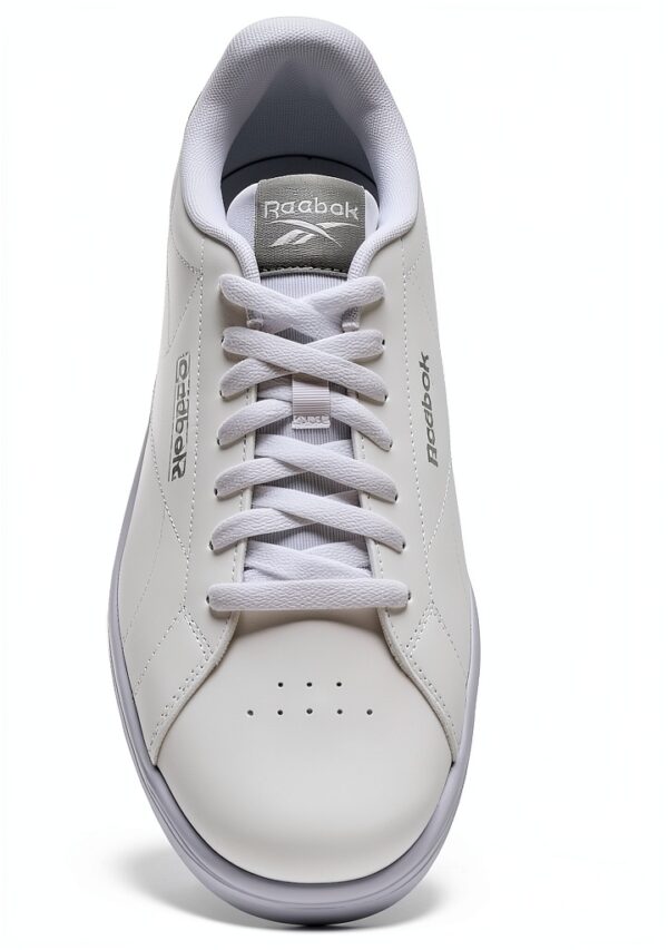 Reebok Court CLN Sneaker Unisex – Bianco Grigio – Stile Casual-4